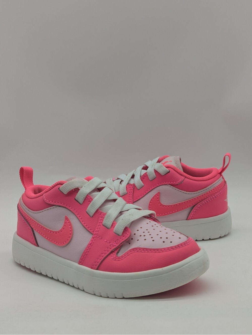 Nike Jordan 1 Low ALT PS Pink Foam White Girls Baby Toddler Size 11C DR9748-661